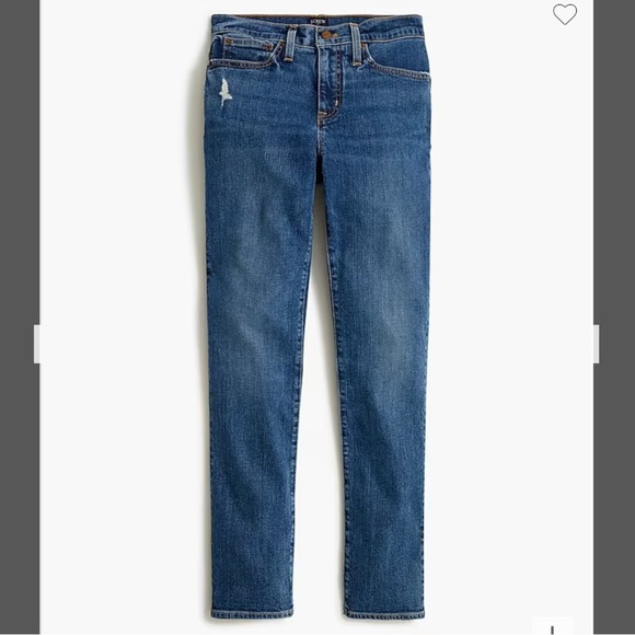 J. Crew Factory High-Rise Slim boyfriend jean in all-day stretch - Straight Leg - Picture 1 of 9